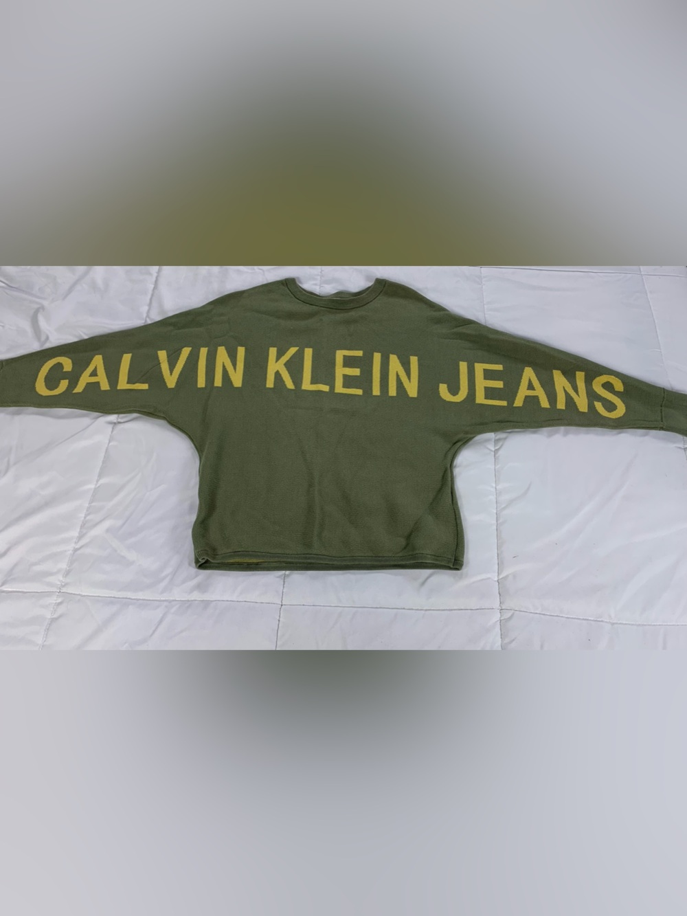 Pre loved CALVIN KLEIN JEANS Lo by sleeve shirt womens size M
